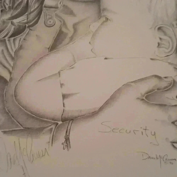Dave McCamon Original Pencil Sketch( Security ) - Picture 6 of 8